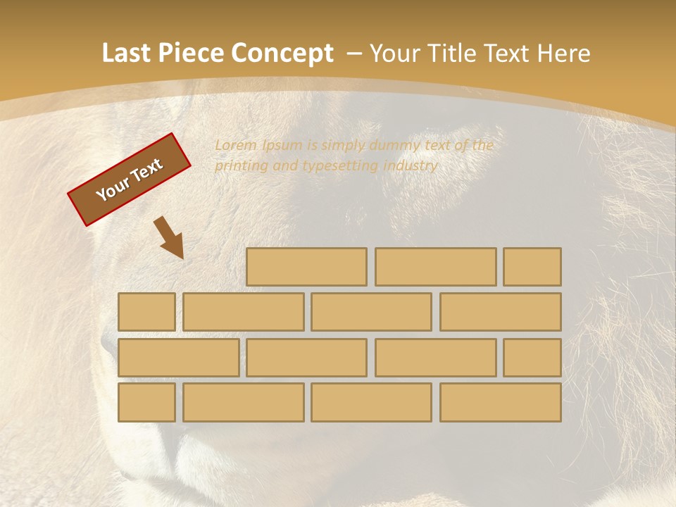 Laying African Wise PowerPoint Template