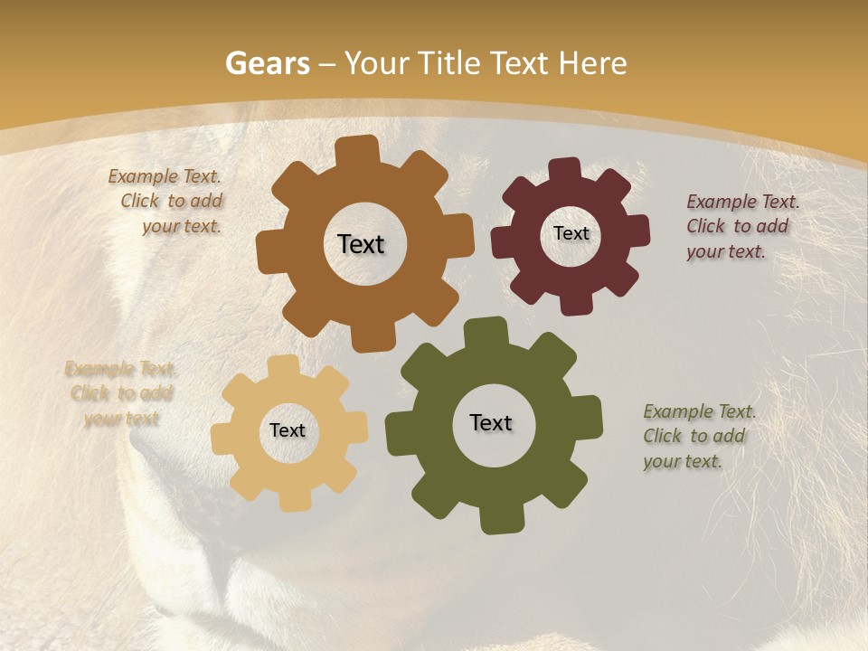 Laying African Wise PowerPoint Template