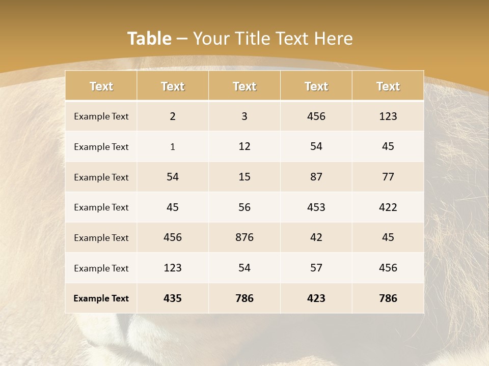 Laying African Wise PowerPoint Template