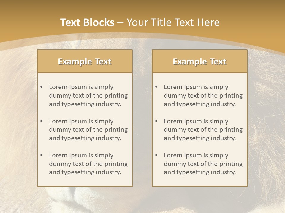 Laying African Wise PowerPoint Template