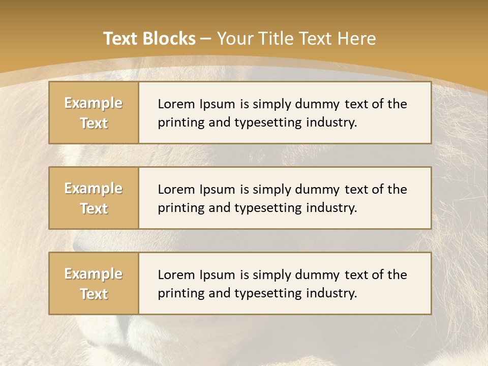 Laying African Wise PowerPoint Template