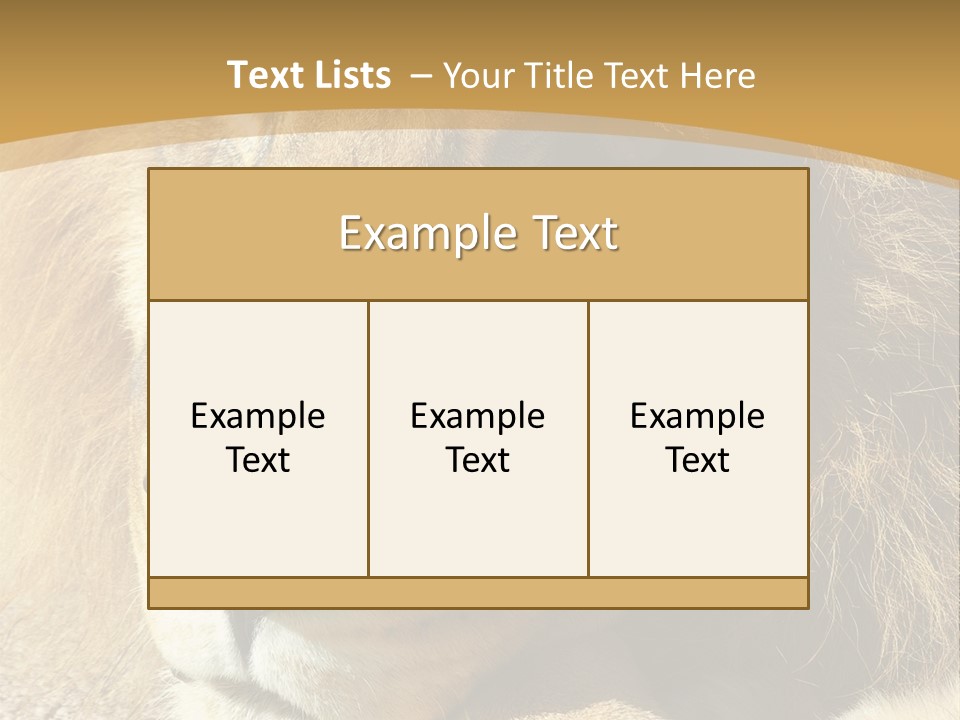 Laying African Wise PowerPoint Template
