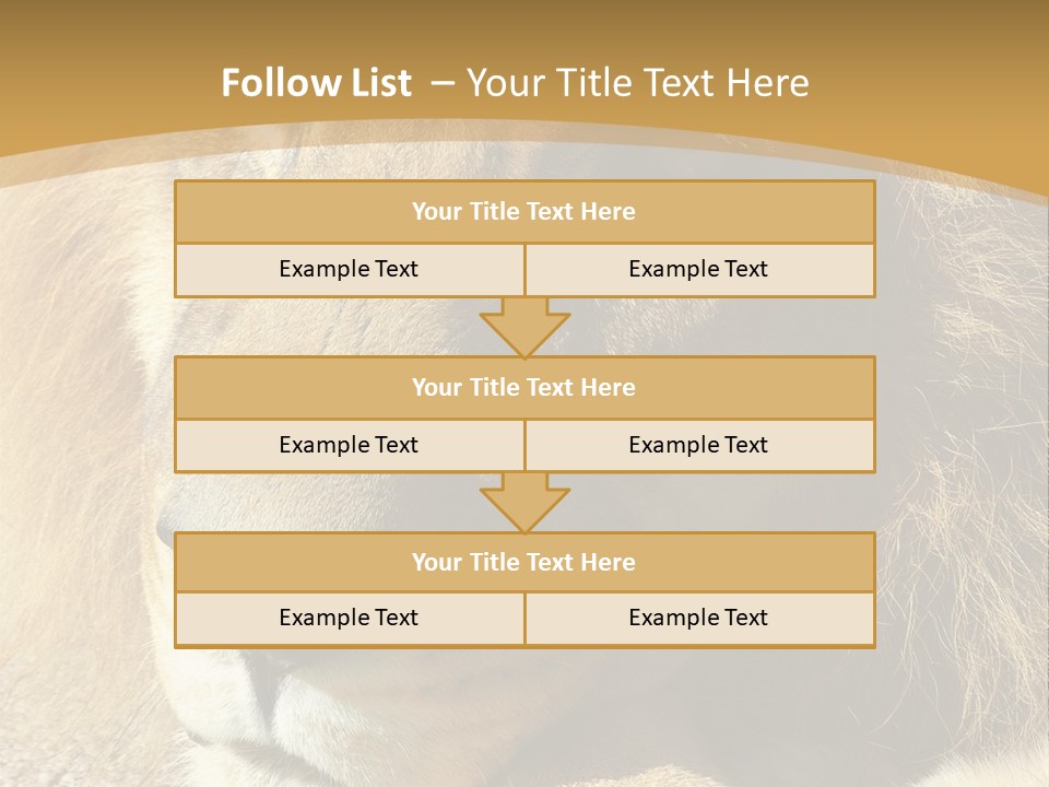 Laying African Wise PowerPoint Template