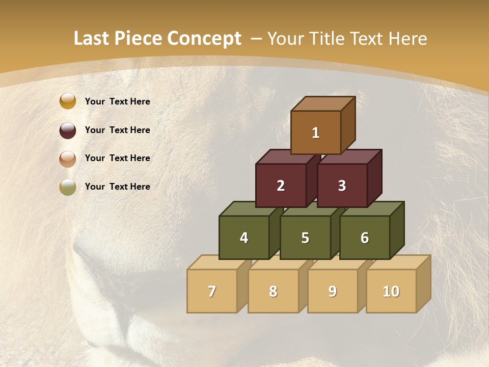 Laying African Wise PowerPoint Template