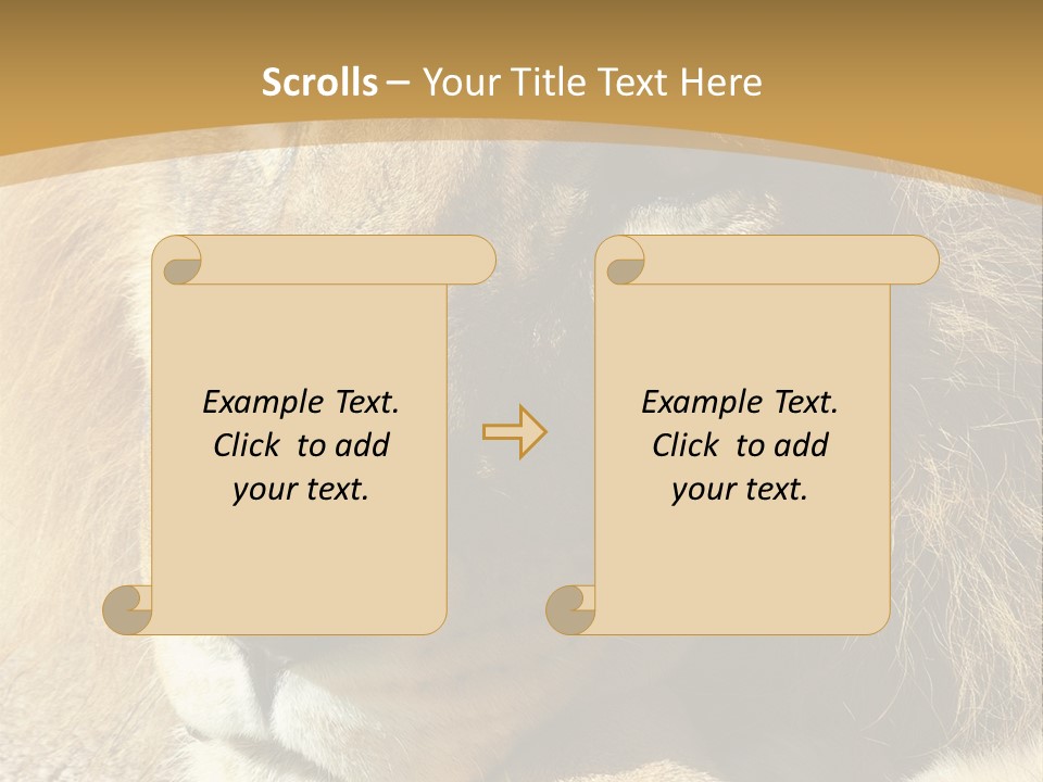 Laying African Wise PowerPoint Template