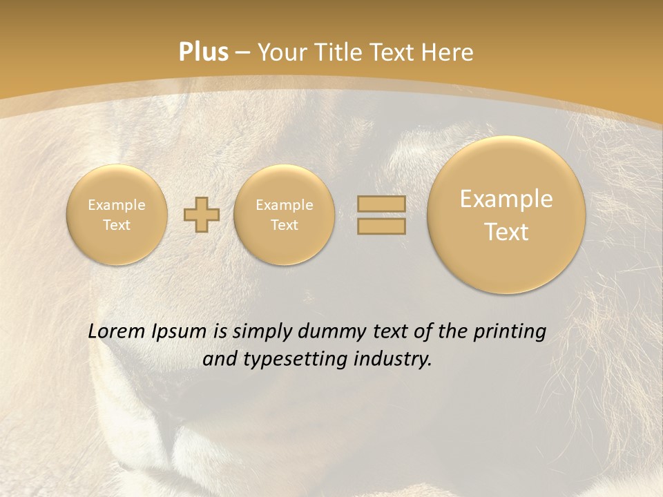 Laying African Wise PowerPoint Template