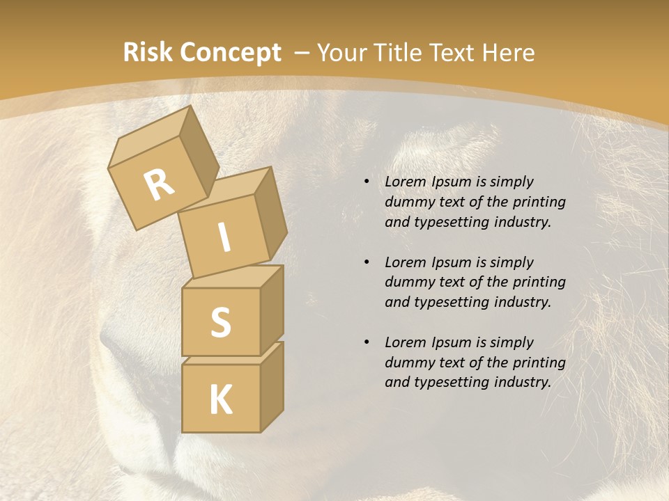 Laying African Wise PowerPoint Template