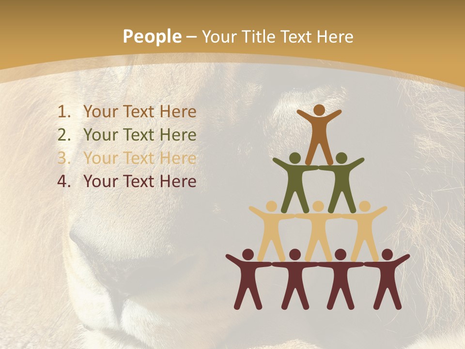Laying African Wise PowerPoint Template