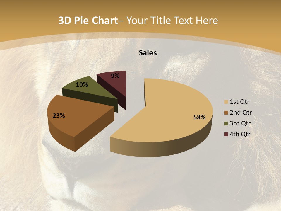 Laying African Wise PowerPoint Template