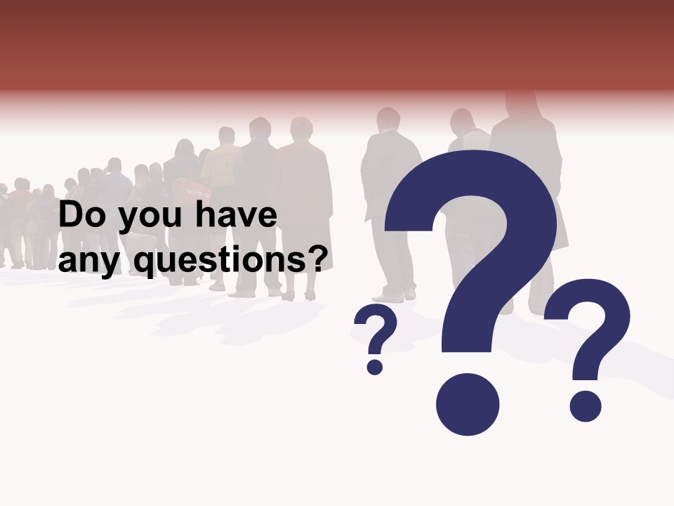 Illustration Woman One Way PowerPoint Template