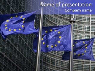 Exterior Objects European City PowerPoint Template