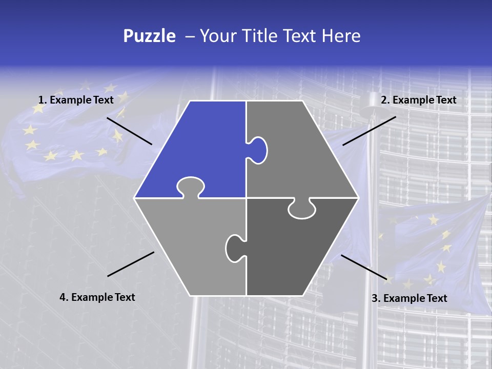 Exterior Objects European City PowerPoint Template