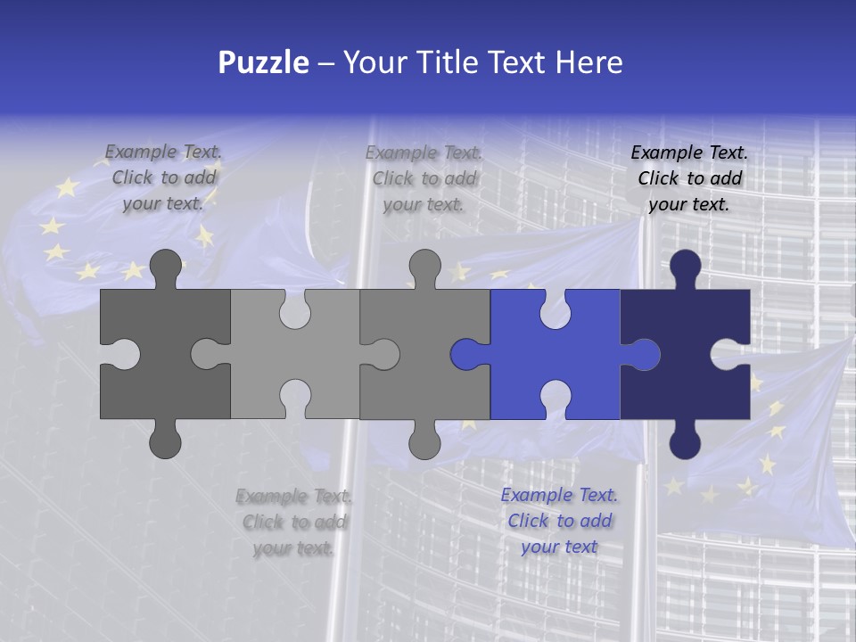 Exterior Objects European City PowerPoint Template