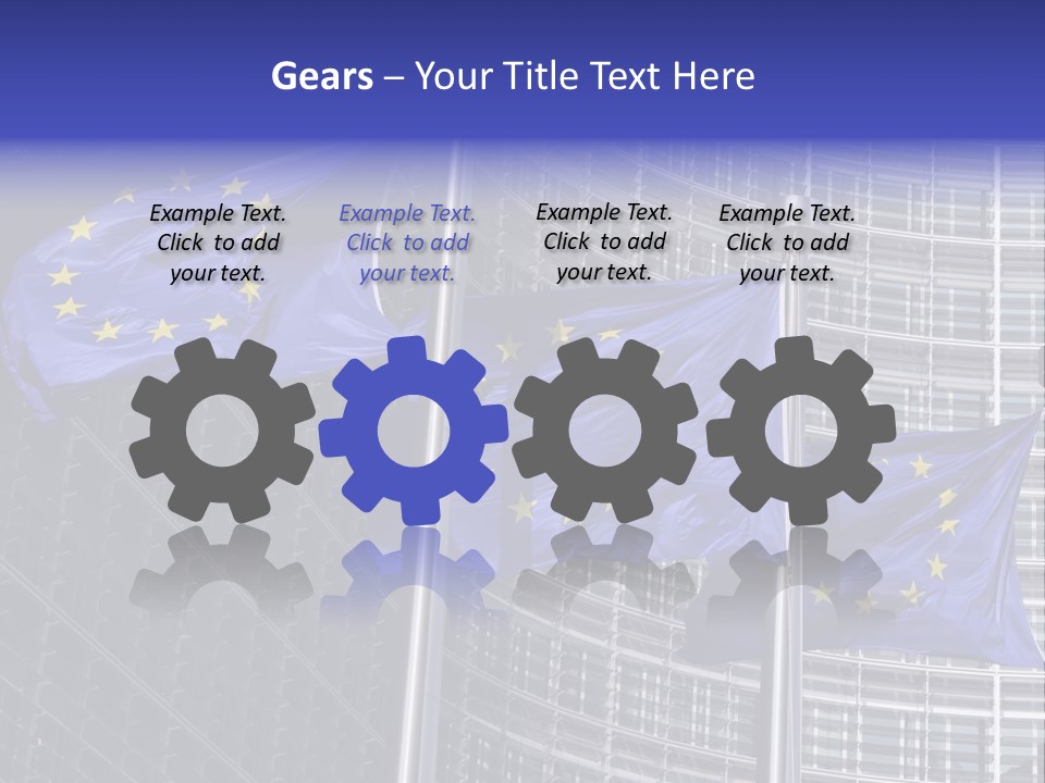 Exterior Objects European City PowerPoint Template