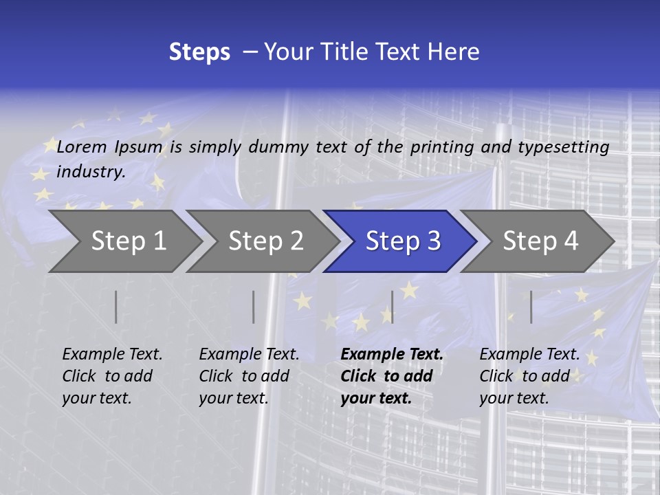Exterior Objects European City PowerPoint Template