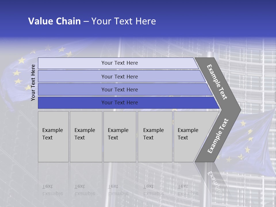 Exterior Objects European City PowerPoint Template