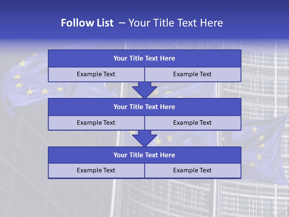 Exterior Objects European City PowerPoint Template