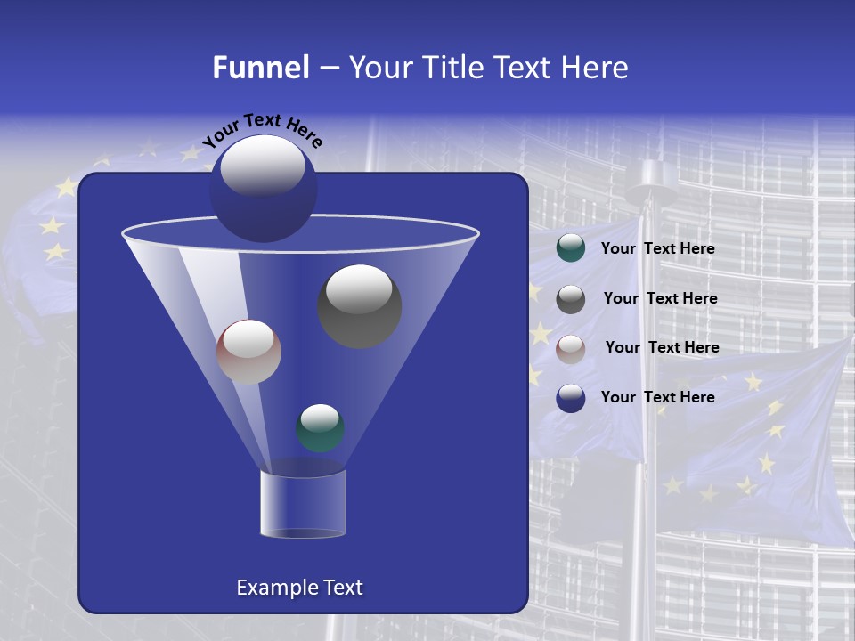 Exterior Objects European City PowerPoint Template