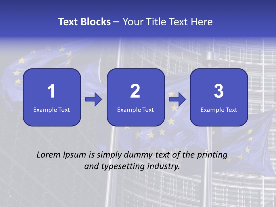 Exterior Objects European City PowerPoint Template