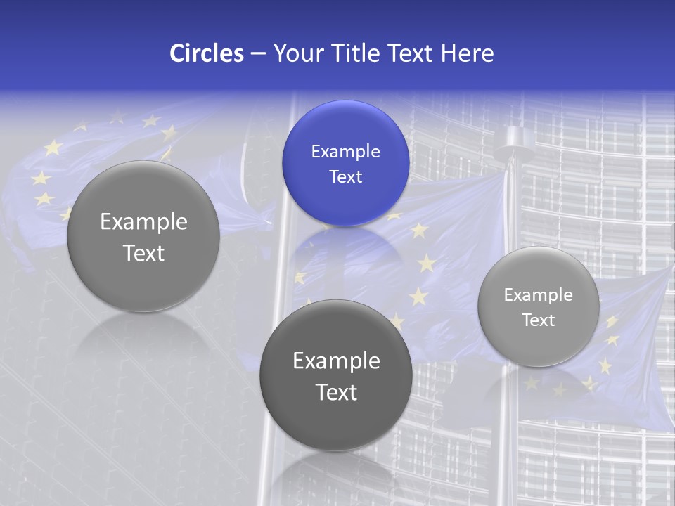 Exterior Objects European City PowerPoint Template