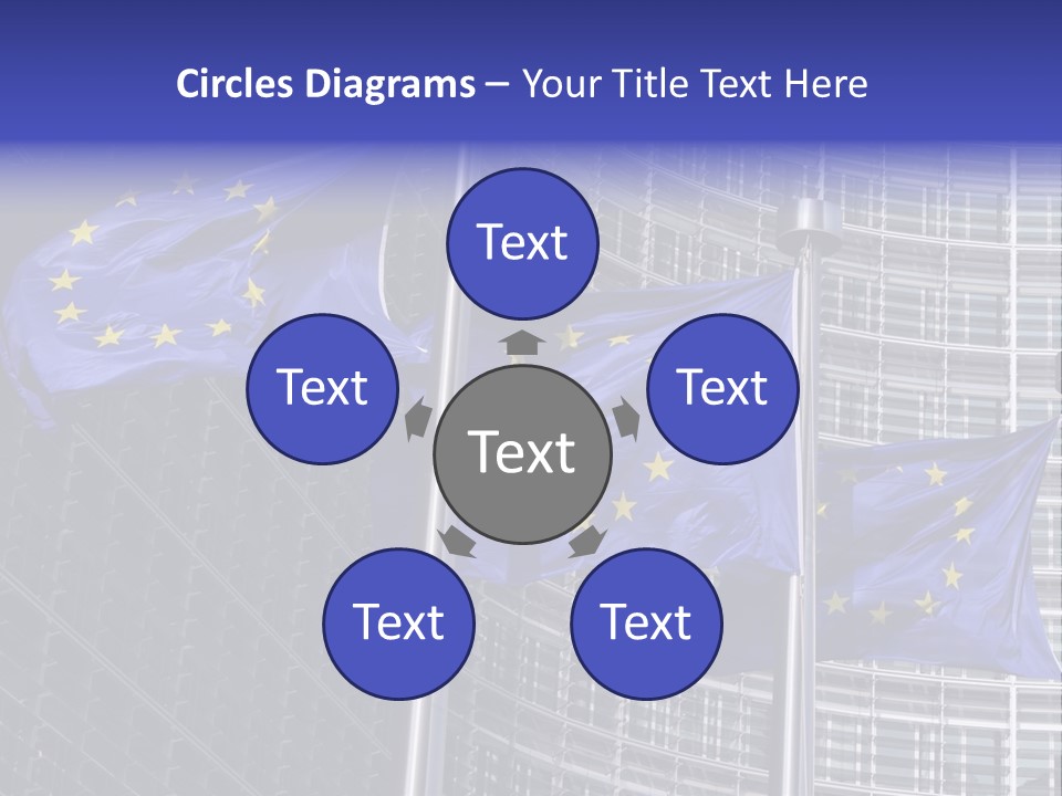 Exterior Objects European City PowerPoint Template