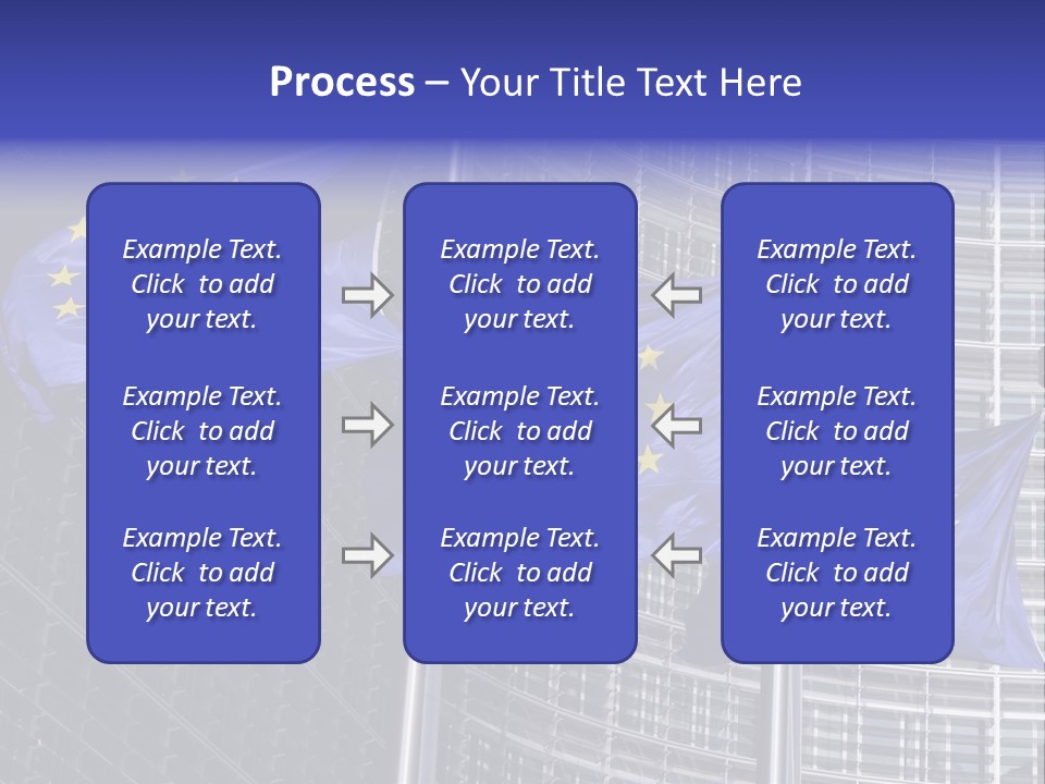 Exterior Objects European City PowerPoint Template