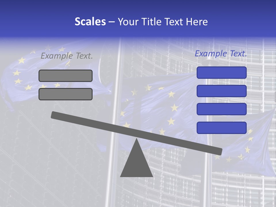 Exterior Objects European City PowerPoint Template