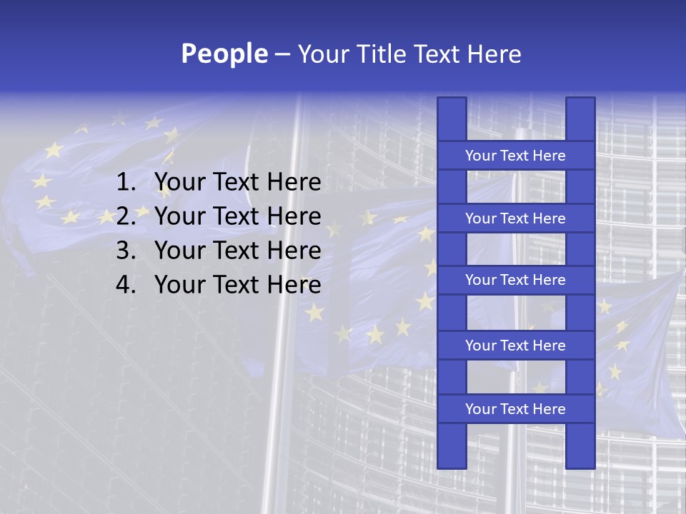 Exterior Objects European City PowerPoint Template