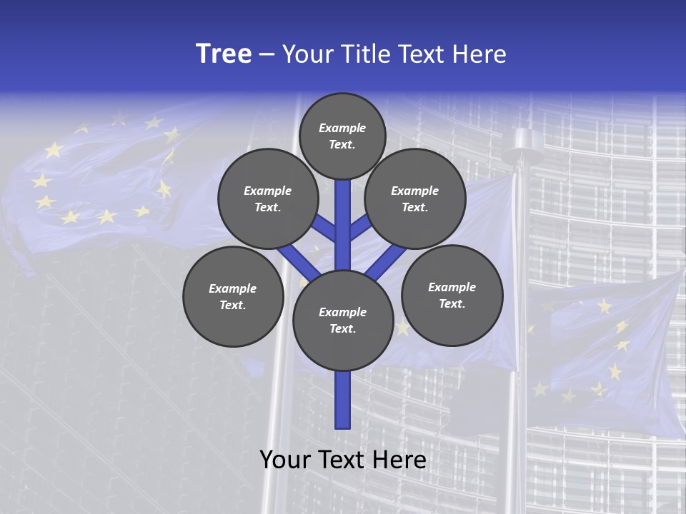 Exterior Objects European City PowerPoint Template