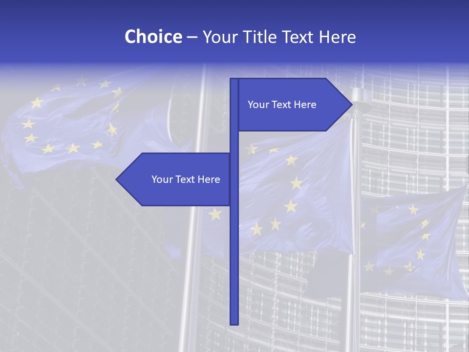 Exterior Objects European City PowerPoint Template
