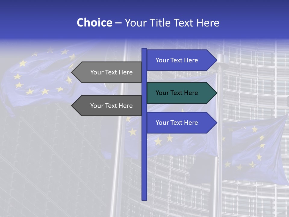 Exterior Objects European City PowerPoint Template