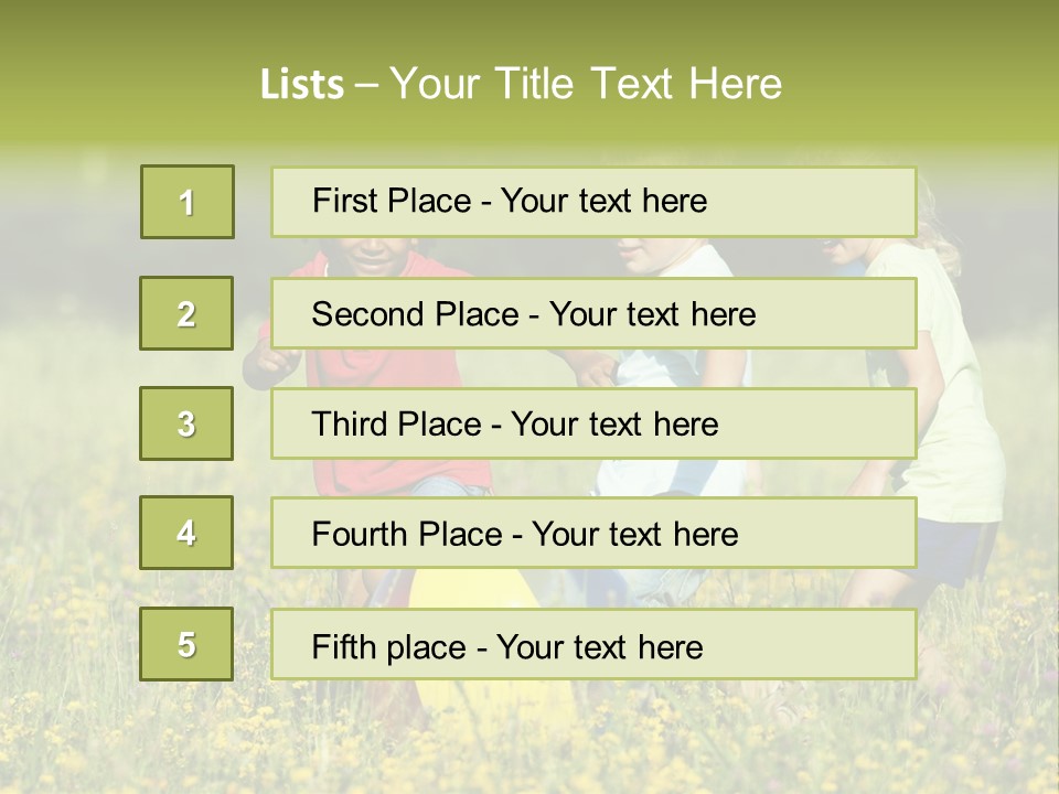 Summer Three Variation PowerPoint Template