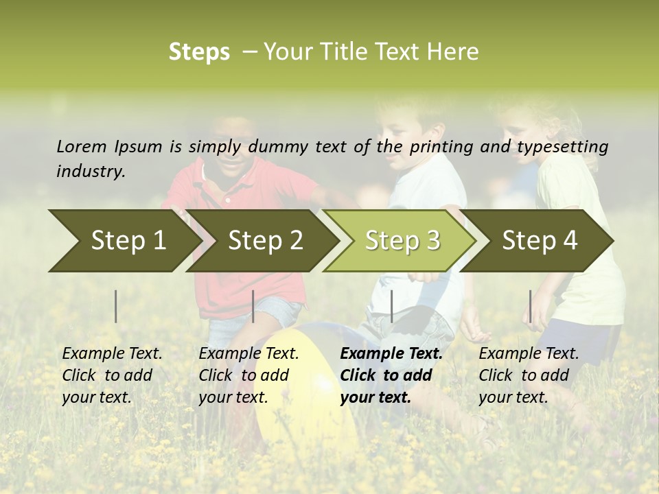 Summer Three Variation PowerPoint Template
