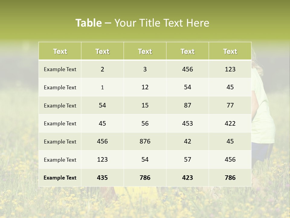 Summer Three Variation PowerPoint Template