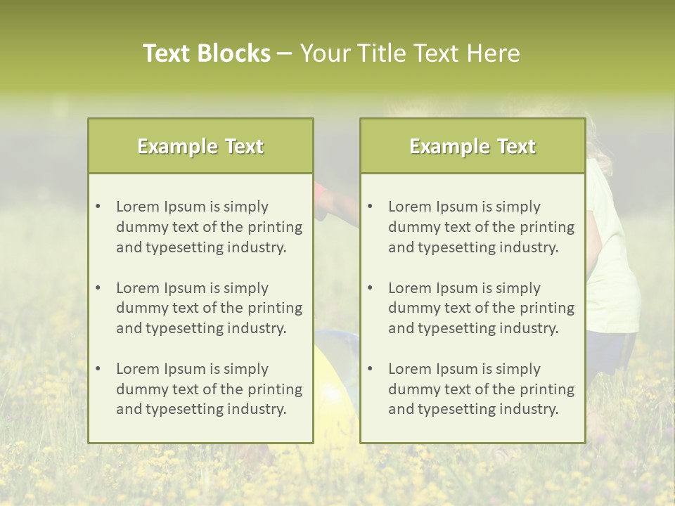 Summer Three Variation PowerPoint Template