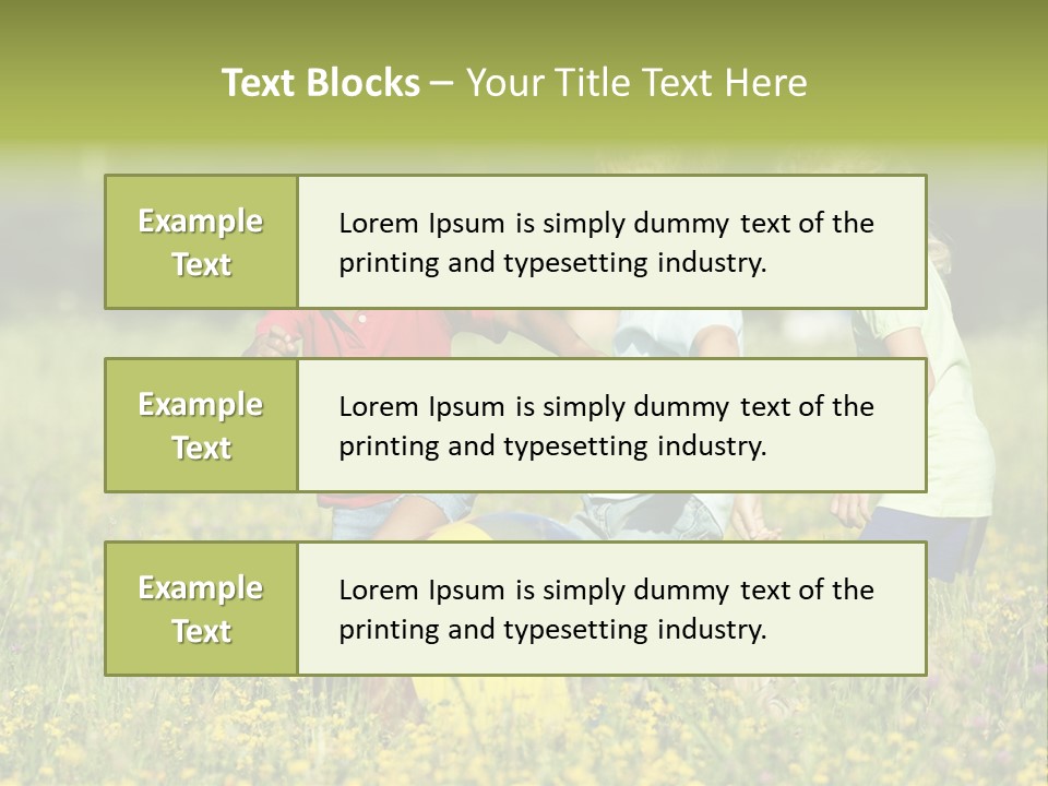 Summer Three Variation PowerPoint Template
