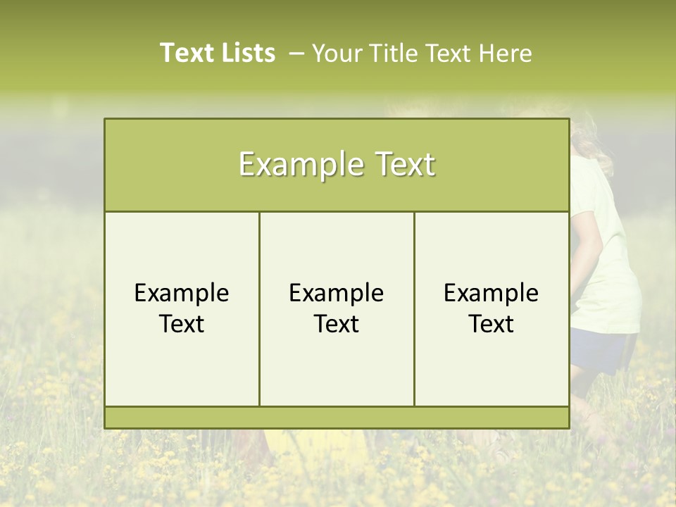 Summer Three Variation PowerPoint Template