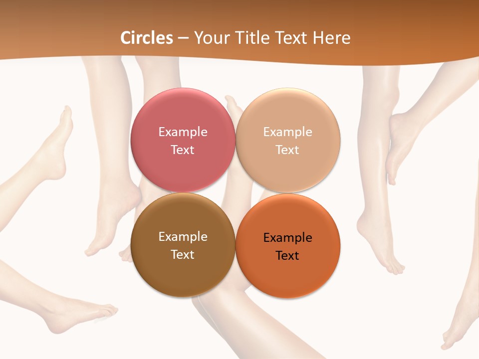 Tiptoe Healthy Healthcare PowerPoint Template