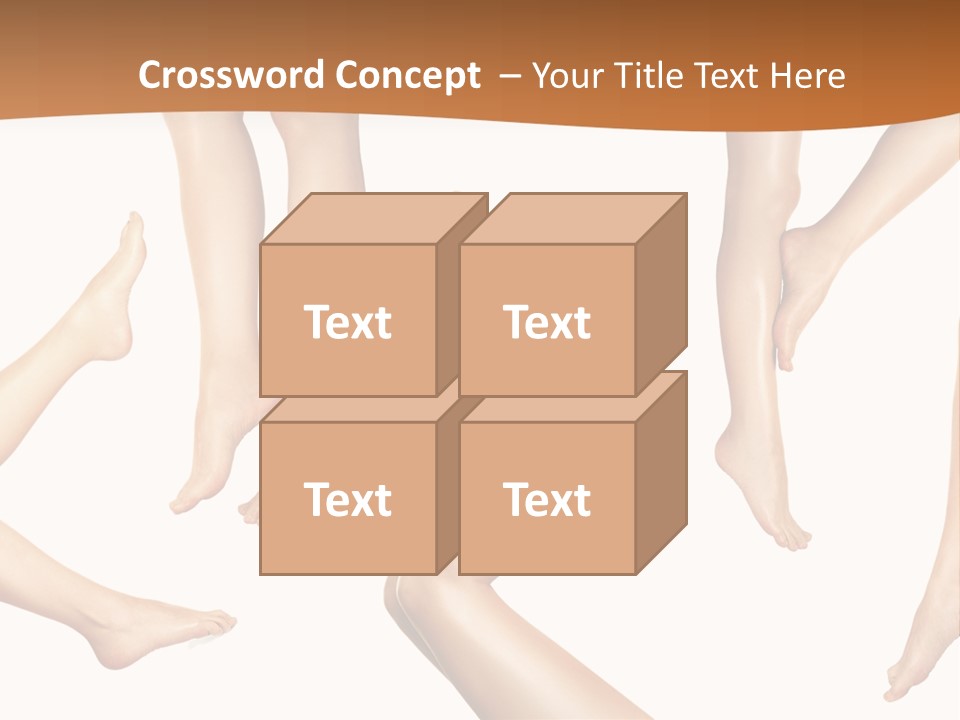 Tiptoe Healthy Healthcare PowerPoint Template