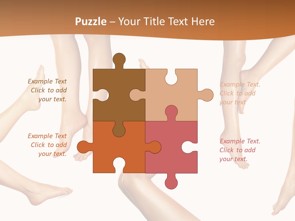 Tiptoe Healthy Healthcare PowerPoint Template