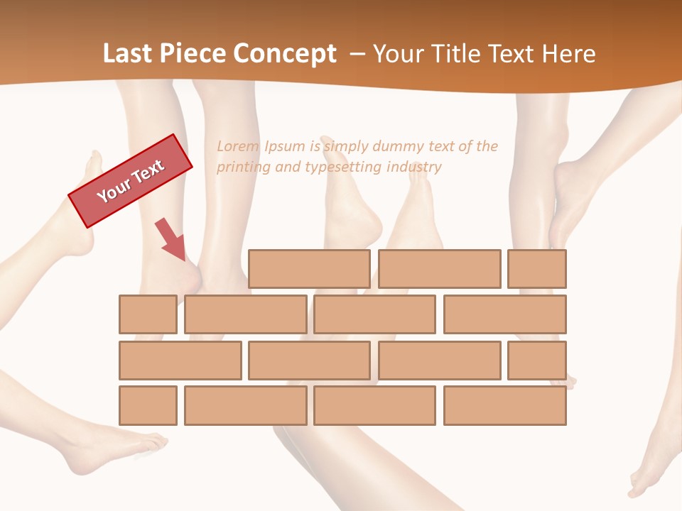 Tiptoe Healthy Healthcare PowerPoint Template