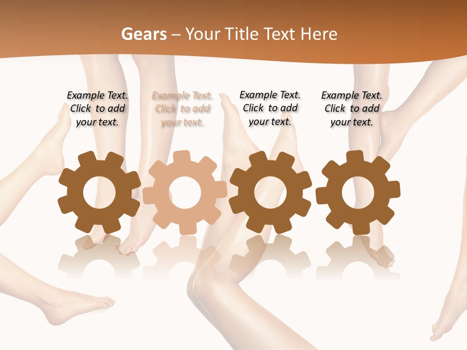 Tiptoe Healthy Healthcare PowerPoint Template