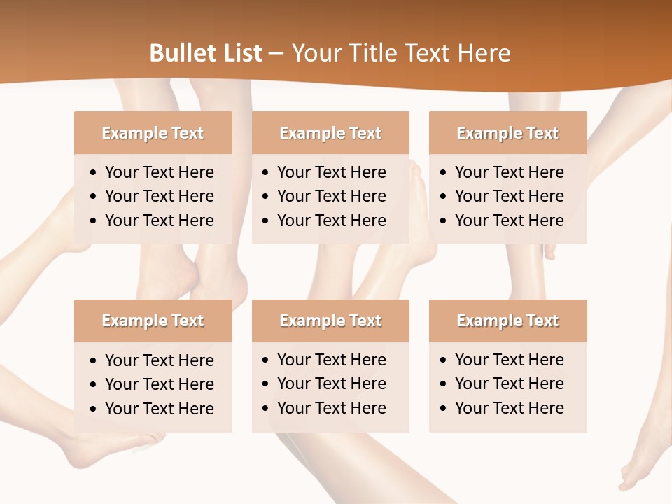Tiptoe Healthy Healthcare PowerPoint Template