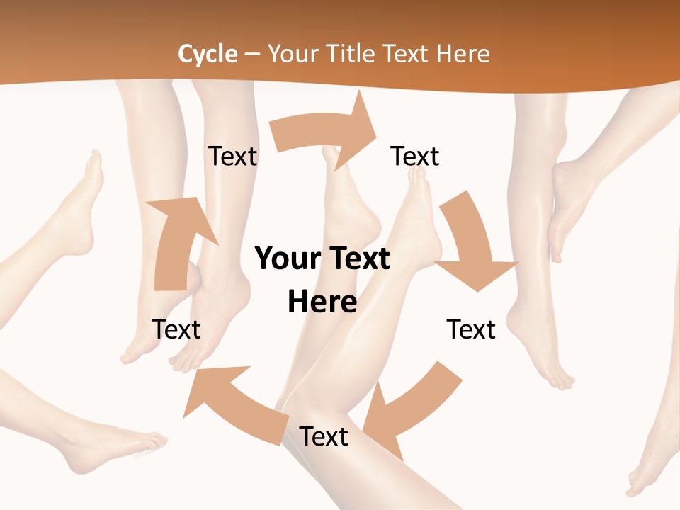 Tiptoe Healthy Healthcare PowerPoint Template