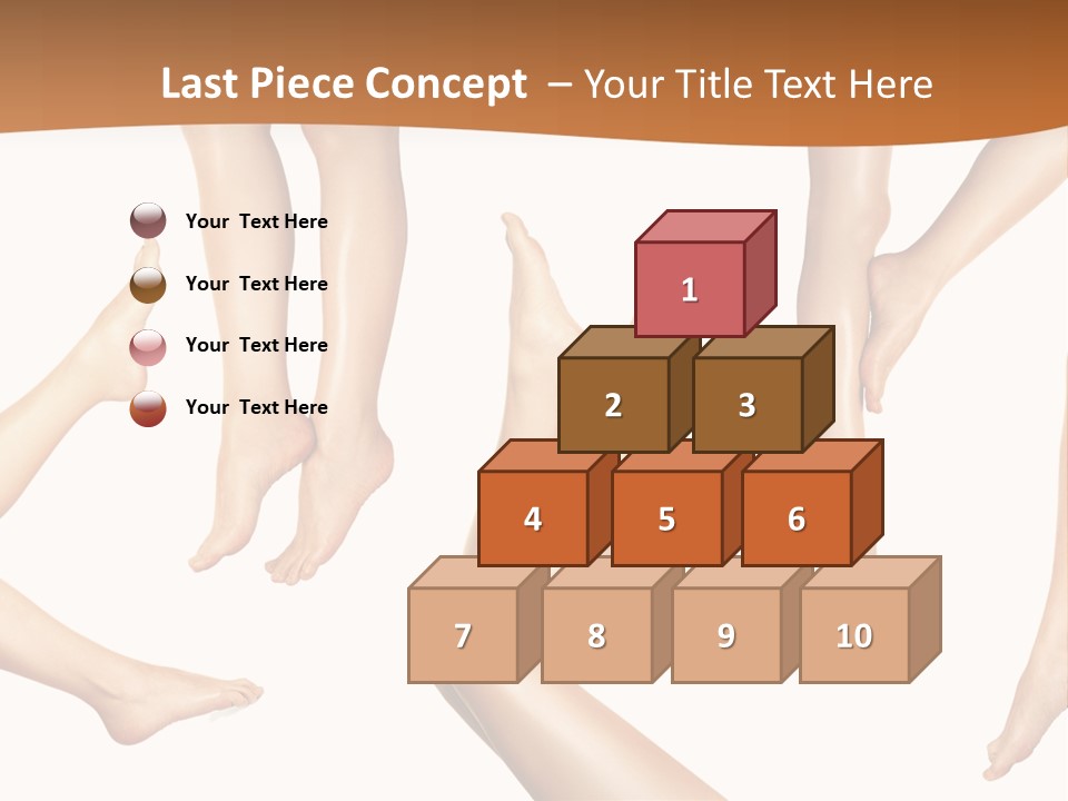 Tiptoe Healthy Healthcare PowerPoint Template