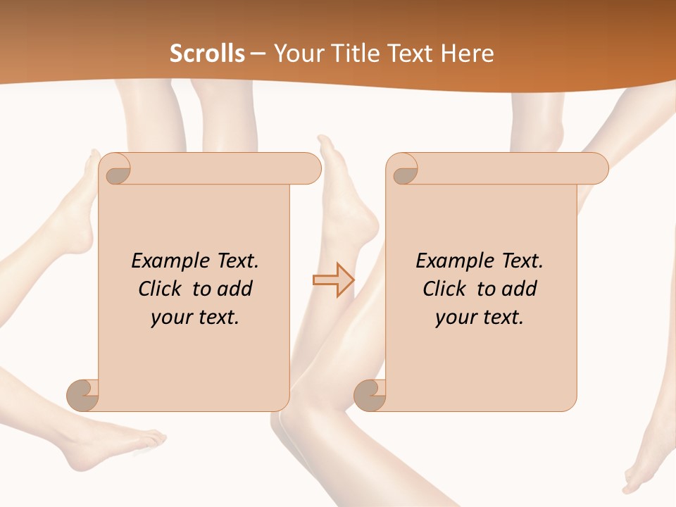Tiptoe Healthy Healthcare PowerPoint Template
