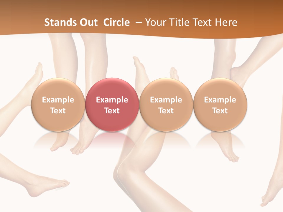 Tiptoe Healthy Healthcare PowerPoint Template