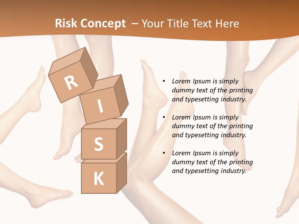 Tiptoe Healthy Healthcare PowerPoint Template