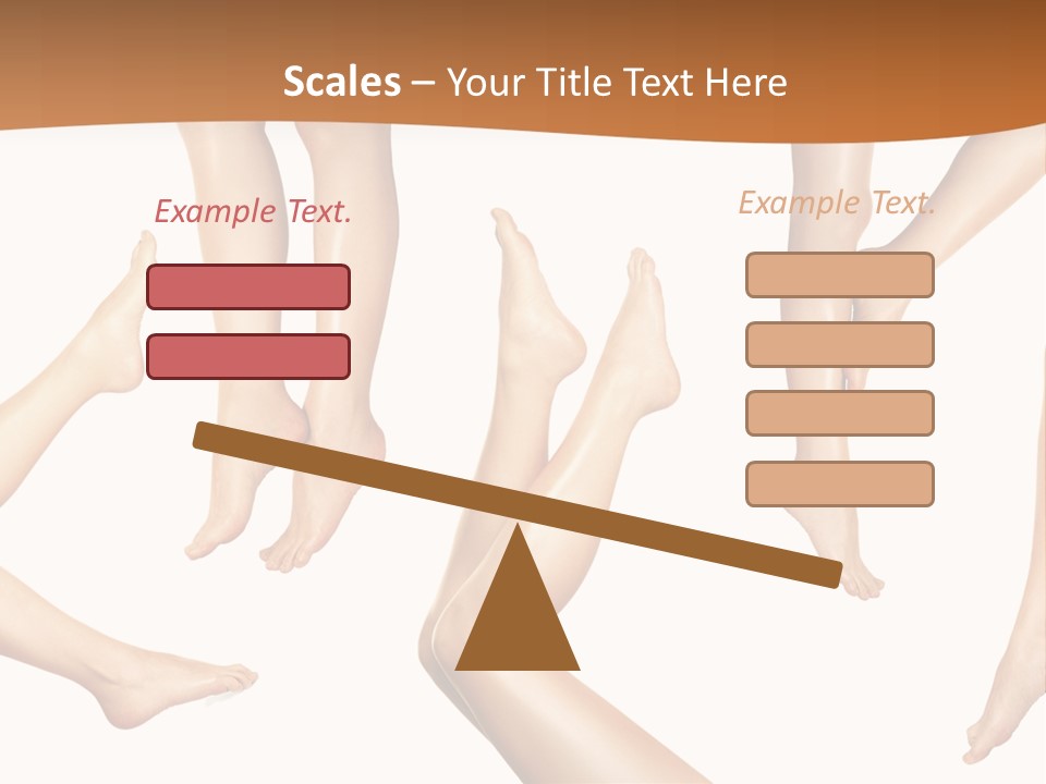 Tiptoe Healthy Healthcare PowerPoint Template