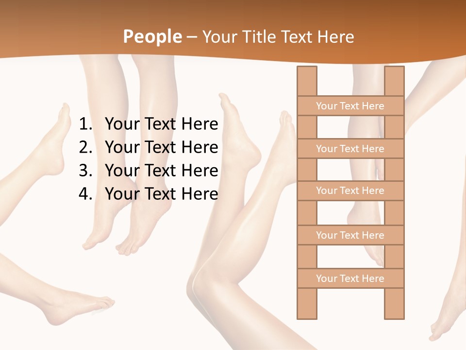 Tiptoe Healthy Healthcare PowerPoint Template